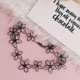 thumbnail image 1 of IFANLANDOR Collar Para Negro Con Floral Accesorio Moderno, 1 of 6