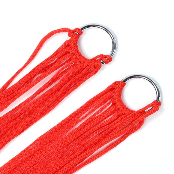 Hamac de Balançoire de Camping, Corde en Nylon de Sécurité d'Hamac de Maille pour des Arrière-Cours pour le Pique-Nique pour la Randonnée