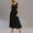 Black, variant on Sakmal Elegant Spring Dresses for Women Beige Long Flowy Sundress Dress A Line Sleeveless Dresses for Women