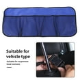 thumbnail image 1 of Car Rear Bag Vehicle Chair Back Trunk Storage car chair Pouch Water Bottle Shoes Snacks Organizer Bag, Normal Type, Blue, 1 of 8