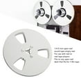thumbnail image 4 of 1/4 5 Inch Empty Tape Reel Aluminum Alloy 3 Hole Opening Machine Part Recording Takeup Reel, 4 of 8