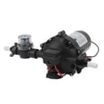 thumbnail image 1 of Water Pressure Pump, 18.9LPM 5.0GPM Rated  15A Fuse 60PSI 4.2BAR Stop Pressure Overload Protection Self Priming Diaphragm Pump Auto Cut Off 12V  For RV, 1 of 8