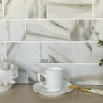 thumbnail image 4 of Apollo Tile 10 pack 11.5-in x 11.5-in Gray White Matte Finished Subway Recycled Glass Mosaic Tile (9.18 Sq ft/case), 4 of 4