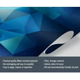 thumbnail image 4 of 3D Blue Geometric Murals, Sense Of Technology Wall Mural For Living Room Bedroom, Blue Triangle Murals, Solid Geometry Wallpaper, Geometry Home Decor & Gift 118"W x 83"H (Not Peel and Stick), 4 of 6