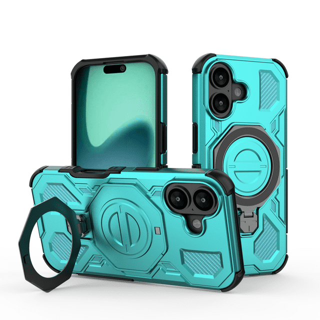 Funda GANGXUN para iPhone 17 , magnética, ligera, soporte 360°, antigolpes