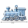 thumbnail image 2 of Ouuluon Acrylic Small Train Pendant, Colorful Hanging Ornament for Living Room Garden Office Decor, 2 of 5