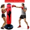 Punching Bag, Freestanding Kickboxing Heavy Standing Punching Boxing