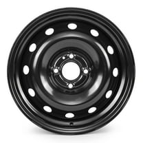New Wheel For 2006-2012 Toyota Yaris 15 Inch Black Steel Rim