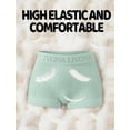 thumbnail image 3 of Livona Girls' Seamless Boyshort Underwear,Moisture-Wicking Kids Panties,No-Ride Design, 3 of 6