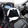 thumbnail image 1 of fastboy Car Shift Lever Cover PU Decoration Interior Manual Knob Stick Boot Collar Protector Modification Shifter Gear Accessory Yellow Line, 1 of 8