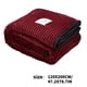 thumbnail image 3 of Manta de terciopelo con colores contrastantes | Manta de piel sintética | Funda suave y acogedora para sofá, sillón o cama | Manta ligera y cálida para siestas, 3 of 6