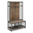 thumbnail image 3 of Homestyles Arbre de Hall en Bois Barnside Gris, 3 of 28