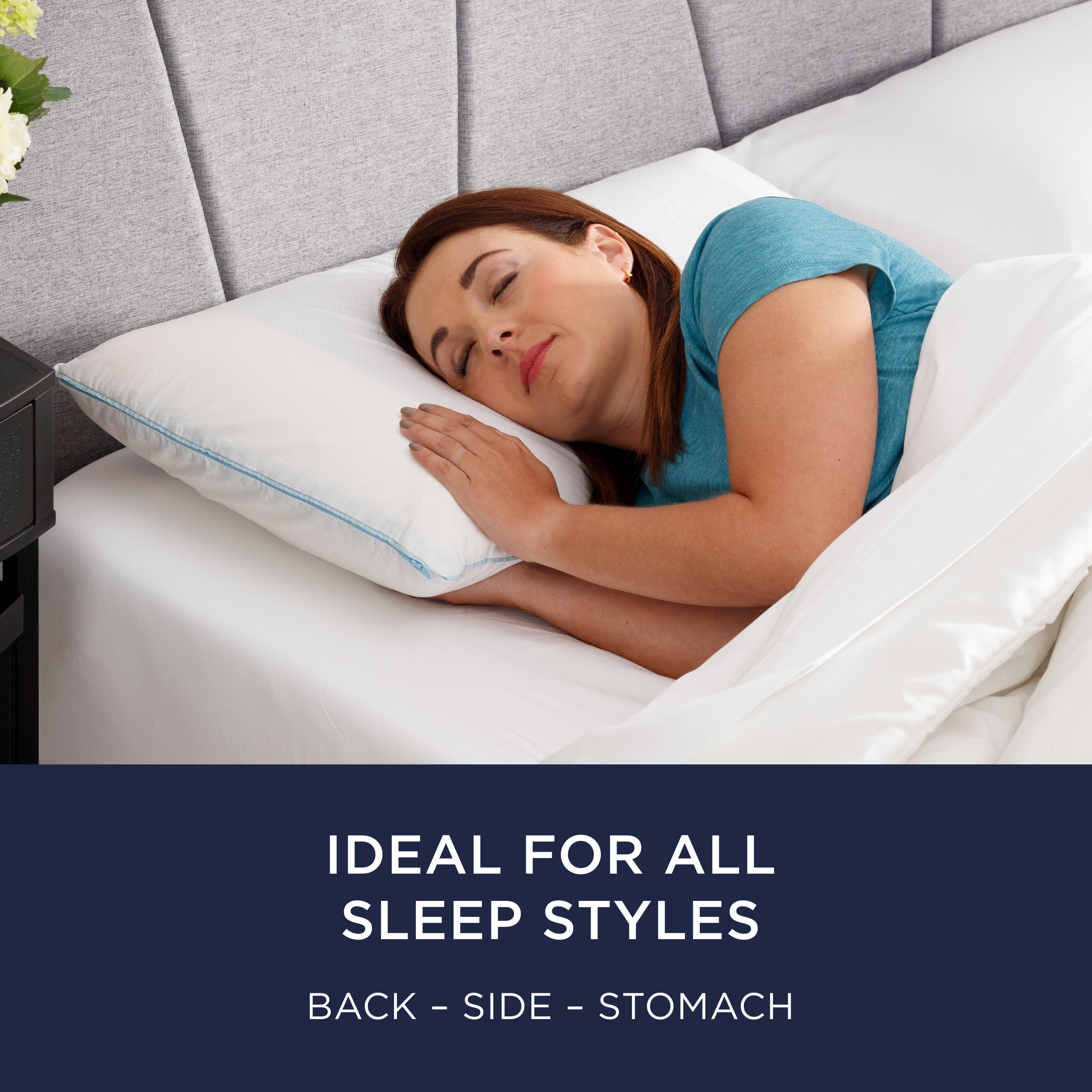 Tempur-Pedic Ultimate Comfort Gel Cooling Bed Pillow, Queen
