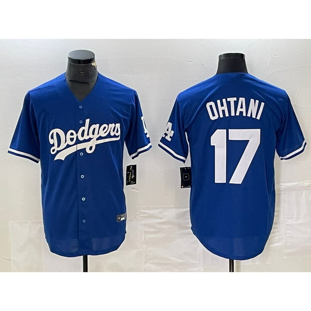 MLB Baseball Jersey Dodgers 17# OHTANI Elite Edition Embroidered Jersey Los Dodgers