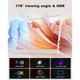 thumbnail image 2 of UPERFECT Portable Monitor for laptop, 15.6" 1080P Second External Screen, White, 2 of 8