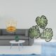 thumbnail image 2 of Escurridor De Tazas Giratorio Con Soporte Para Tazas, Organizador Con Hojas De Palma, Decoración De Pared De Madera, Arte Tropical Creativo Para Gabinete, Sala De Estar Y Baño., 2 of 8