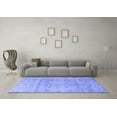 thumbnail image 3 of Ahgly Company Indoor Rectangle Persian Blue Traditional Area Rugs, 5' x 8', 3 of 4
