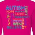 thumbnail image 4 of Inktastic Autism Support Slogan Long Sleeve T-Shirt, 4 of 5