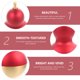 thumbnail image 3 of unbranded Figurilla Decorativa Roja Con De Calabaza Para Escritorio Y Estudio, 3 of 6