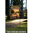 thumbnail image 4 of Toland Home Garden Fishing Spot Lake Welcome summer Flag Double Sided 12x18 Inch, 4 of 5