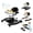 Black, variant on 5 in 1 Baby Walker with Music and Lights for Boys Girls 6-18 Months,Wheels,Bouncer,Combo Portable & Adjustable Height for Toddler Infant,Flower