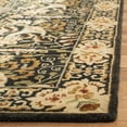 thumbnail image 3 of Safavieh Bergama Pompeii Floral Bordered Wool Runner Rug, Charcoal, 2'3" x 10', 3 of 7