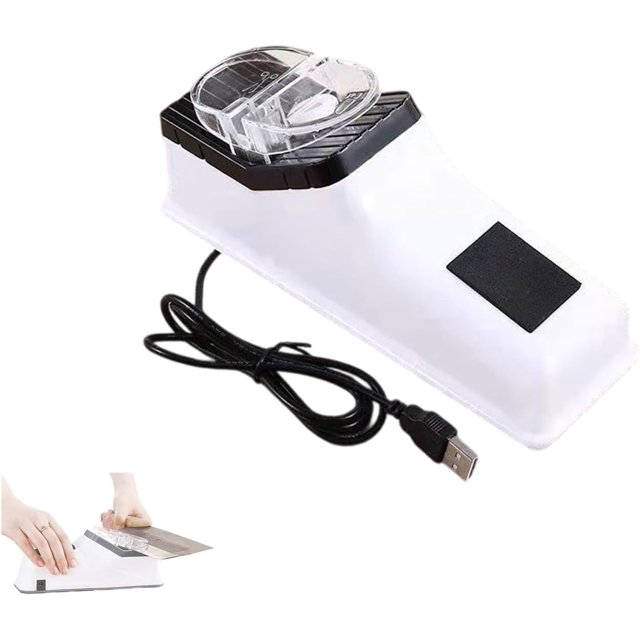 2026 New Besynersharp Pro, USB Electric Knife Sharpener, Double Sided Knife Sharpener,Quick Sharpening & Polishing,Stable Non-slip Base