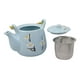 Official License Toki Doki Decorative Ceramic Blue Teapot Set, 11oz, By Just Funky - Walmart Supplies