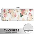 thumbnail image 5 of Kitchen Rugs Sets Of 2,Pioneer Flower Floral Print Pattern Anti Fatigue Kitchen Mat Rugs Non Slip Washable,Decorative Kitchen Floor Mats for Kitchen,Sink,Laundry,17"X47", 5 of 5