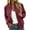 Wine-15, variant on Perfectbot Women's Bomber Jacket, Waterproof Windproof Lightweight Full Zip Casual Fall Outwear