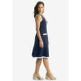 thumbnail image 3 of Jessica London Women's Plus Size Sleeveless Crepe Dress, 3 of 4