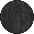 thumbnail image 1 of Ahgly Company Indoor Round Abstract Gray Contemporary Area Rugs, 6' Round, 1 of 1