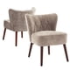 thumbnail image 1 of Yeshouse Elegante sillón moderno de mediados de siglo con respaldo alto capitoné, cómodo sillón de lectura para sala de estar, dormitorio, vestidor y oficina en casa, 1 of 9