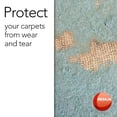 thumbnail image 6 of Resilia Office Desk Chair Mat for Low Pile Carpet, 46" x 60", Black, 6 of 10