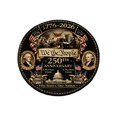 thumbnail image 1 of ZJNGJC Anniversary Keepsake For Couples Wedding Commemorative With Elegant Design Placemat Dining Table Decorative Black, 1 of 4