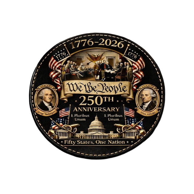 ZJNGJC Anniversary Keepsake For Couples Wedding Commemorative With Elegant Design Placemat Dining Table Decorative Black