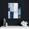 thumbnail image 4 of Nawypu  Canvas Wall Art-Gray Blue Abstract Art Painting-Modern Canvas Artwork Wall Decor Ready to Hang, 4 of 4