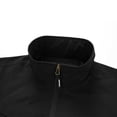 thumbnail image 6 of WIZUTIZ Men's Outdoor Jacket Solid Color Zipper Pocket Stand Collar Long Sleeve Windproof Polyester Multi-Pocket Coat for Mountaineering Riding Hiking Daily Mens Fashion, 6 of 9