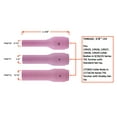 thumbnail image 2 of Consumables Kit for 17-18-26 Series TIG Torches with Stubby Set-Up - Long Nozzle - Sizes: 0.040" and 1/16" (Model: AK-1-STUBL), 2 of 6