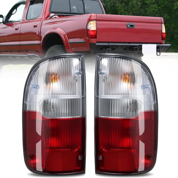 Nilight Taillight Assembly Compatible with 1995 1996 1997 1998 1999 2000 Toyota Tacoma Rear Tail Light Lamp Replacement OE Style Driver Side and Passenger Side