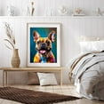 thumbnail image 6 of Diamond Art Kit for Adults, Colorful Painted Dog Portrait Diamond Painting for Adults Beginners, 5D DIY Diamond Art Painting Kits, Colorful Diamond Painting Craft for Home Decor 12x16, 6 of 7