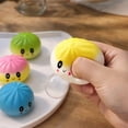 thumbnail image 4 of Upgrade Dumpling Squishy Blow Bubbles Stress Relief Fidget Toys Soft Slow Rising Squishy Dough Ball for Fun Christmas Holiday Gifting, 4 of 9