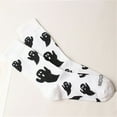 thumbnail image 5 of DJN Compression Socks for Women Halloween Socks Fuzzy Socks for Women Fluffy Cozy Slipper Socks Fall Halloween Socks Gifts Pumpkin Slippers polyester-cotton blend B One Size, 5 of 9
