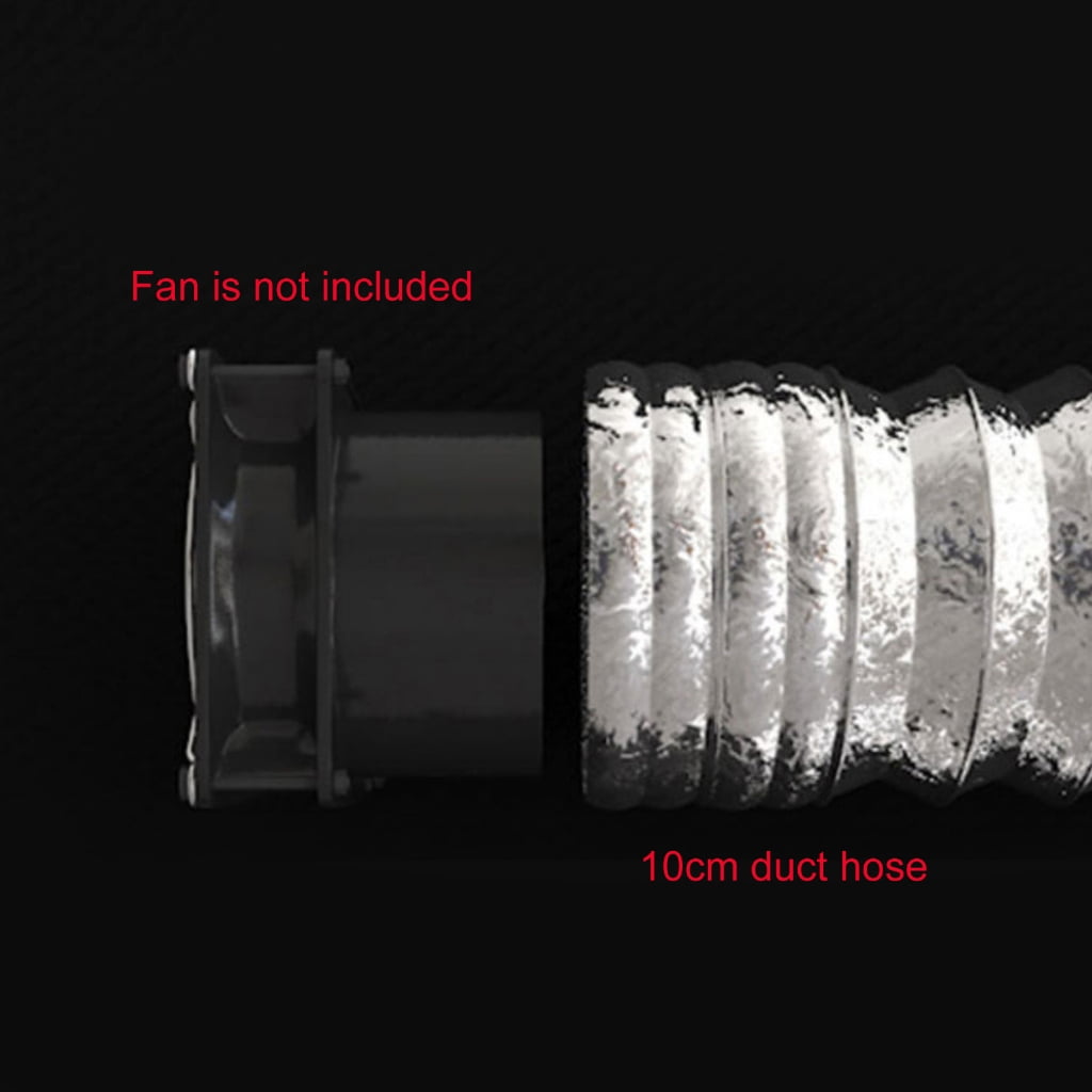 3.94inch Flexible Air Aluminum Ducting Retractable Dryer Vent Hose for Exhaust Fan & Blowers Exhaust Fan Hose 8m/4m