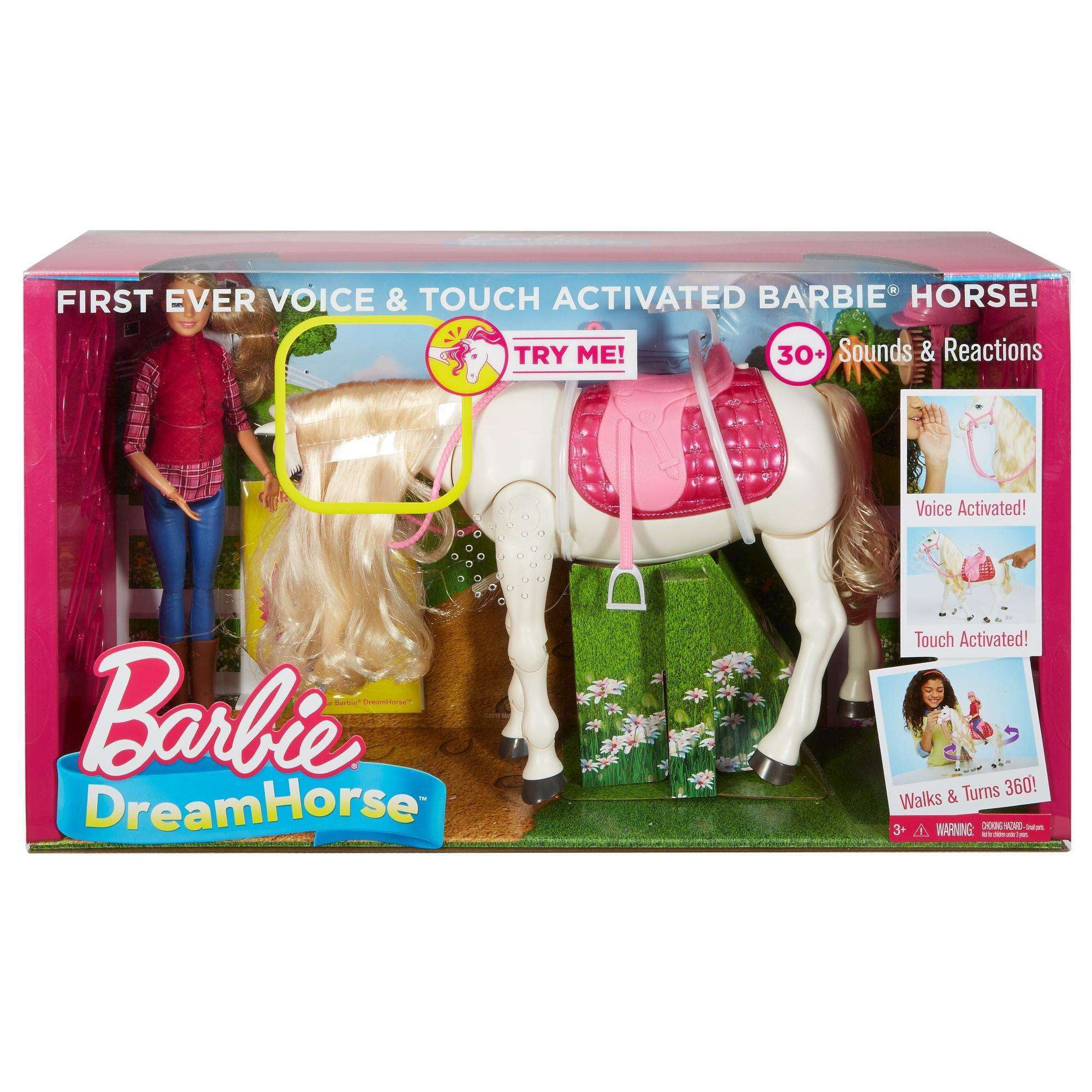 Barbie DreamHorse \u0026 Blonde Doll 