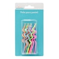 thumbnail image 1 of Vela Way to celebrate! para Pastel Larga Ondulada Multicolor Paquete con 12 Piezas, 1 of 4