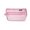 Pink, variant on Holloyiver Large-capacity Mesh Pencil Pen Case, Black Pencil Pouch Stationery Organizer, Pen Bag Clear Translucent Pencil Cases for Office, Work, Travel, Adults