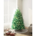 thumbnail image 6 of OasisCraft 4.5ft Artificial Christmas Tree with Color Changing LED Lights 8 Modes, Pre-lit Christmas Tree Xmas Pine Tree Indoor and Outdoor Decoration, 6 of 8
