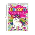 thumbnail image 3 of 101 Unicorn Colouring Book: Fun Activity Colouring Book for Children, (Paperback), 3 of 4