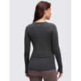 thumbnail image 2 of Remera CRZ YOGA Butterluxe de Maternidad Manga Larga Gris M, 2 of 6